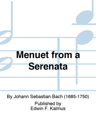Menuet from a Serenata