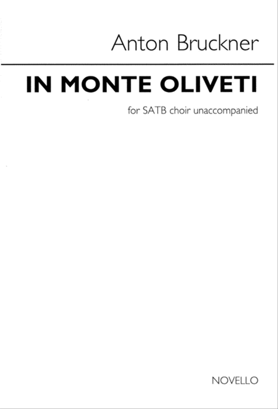 In Monte Oliveti In Monte Oliveti 4-Part scores gallery preview page 1