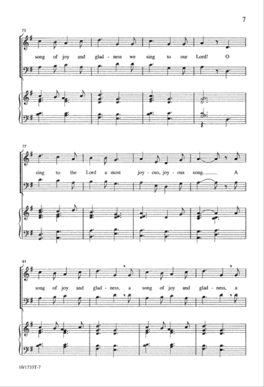 Sing a Most Joyous Song Sing a Most Joyous Song 2-Part scores gallery preview page 7