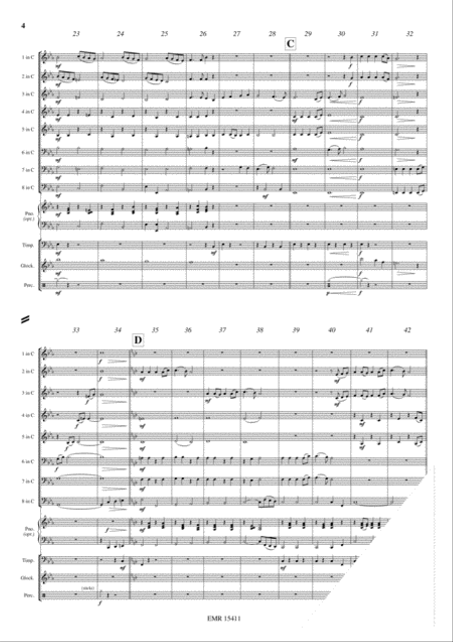 Les Anges Dans Nos Campagnes Chamber Music scores gallery preview page 4