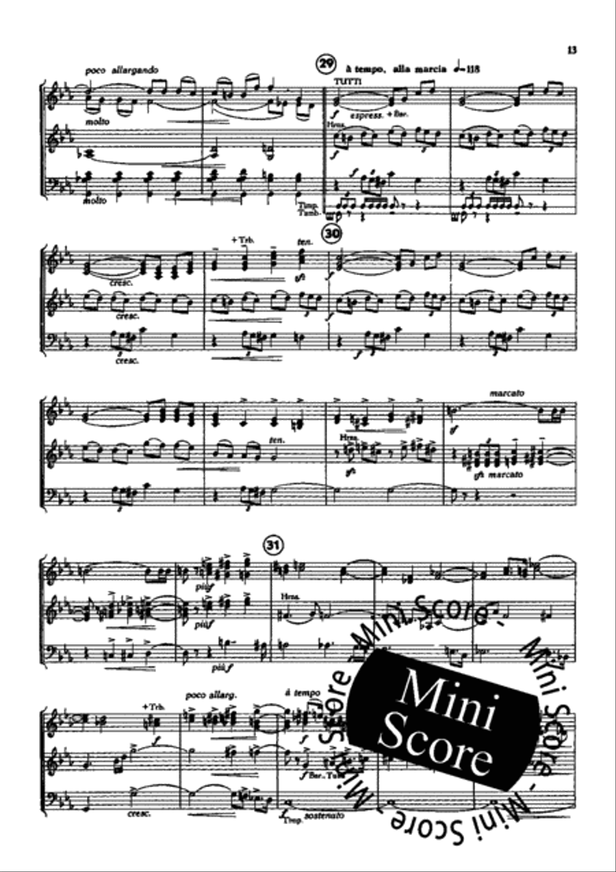 Orion Fanfare Band scores gallery preview page 16