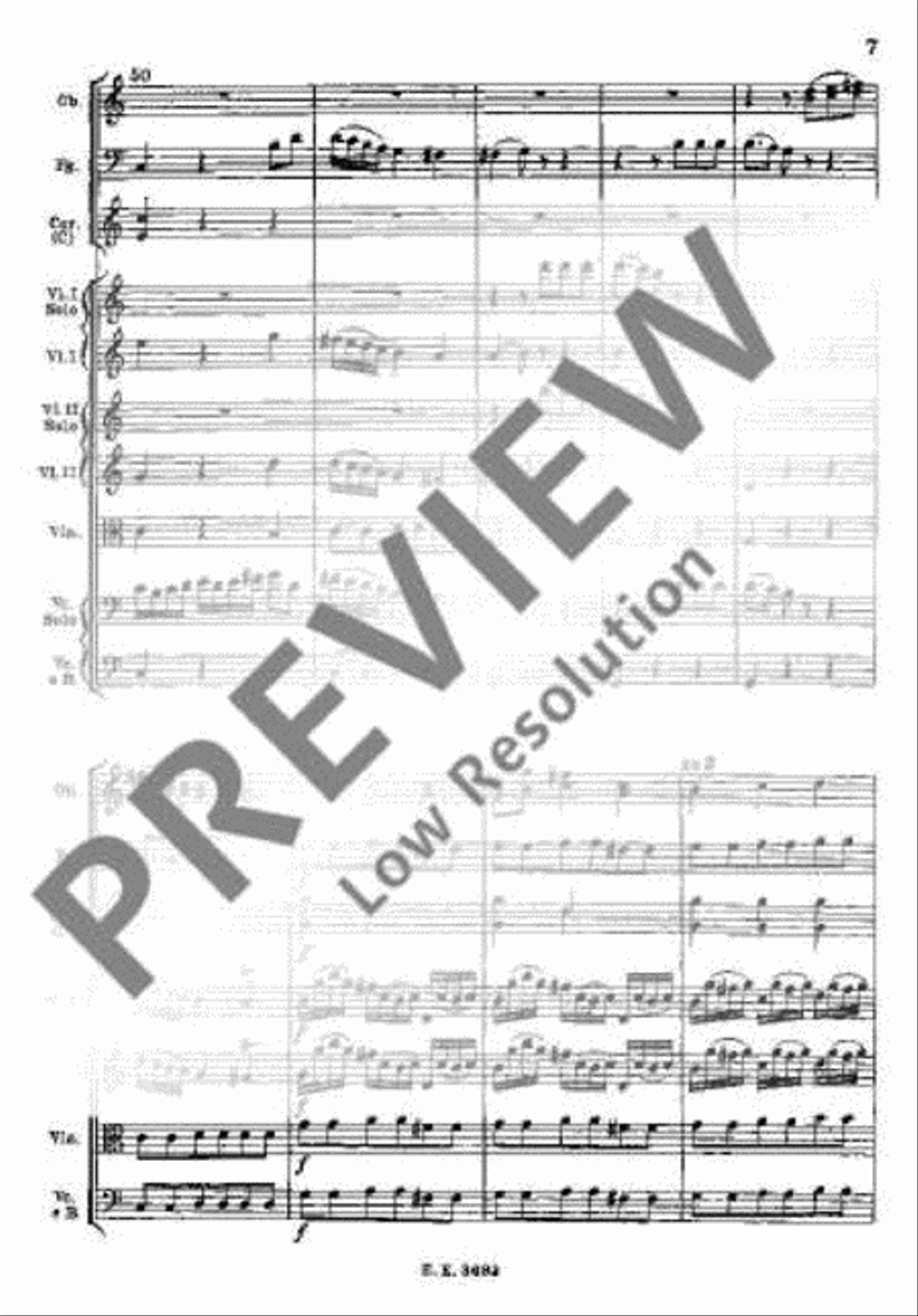 Symphony No. 7 C major Orchestra scores gallery preview page 12