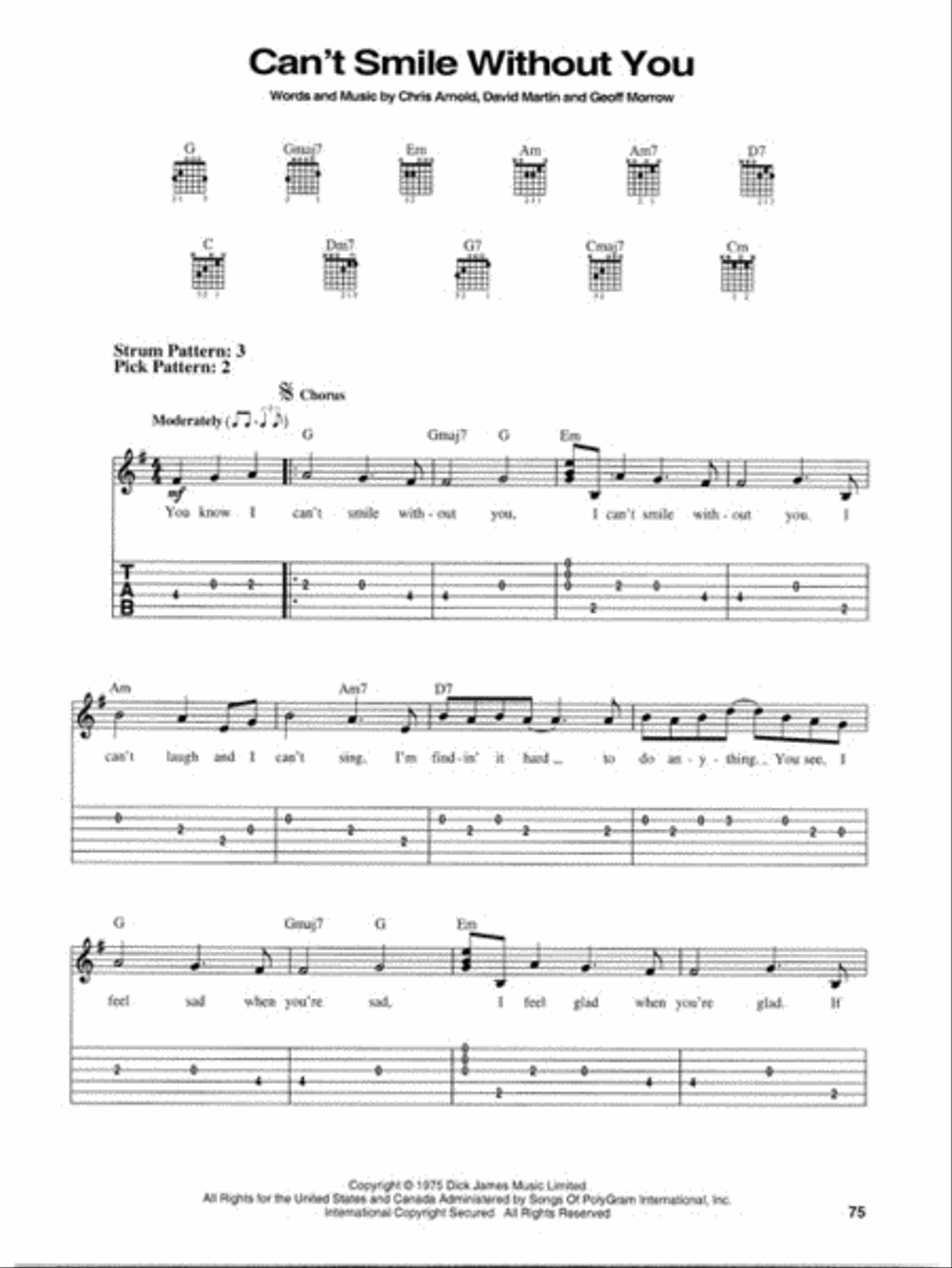 The Greatest Guitar Songbook Acoustic Guitar scores gallery preview page 5