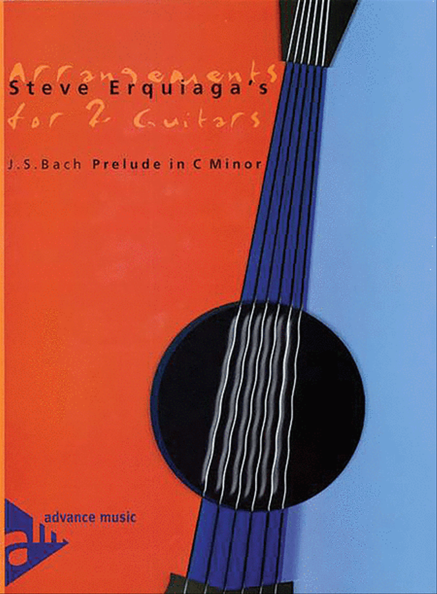 Steve Erquiaga's Arrangements for 2 Guitars -- Prelude in C Minor Small Ensemble scores gallery preview page 1