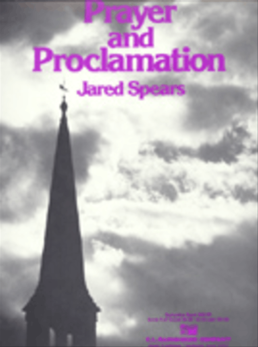 Prayer and Proclamation Prayer and Proclamation Concert Band scores gallery preview page 1