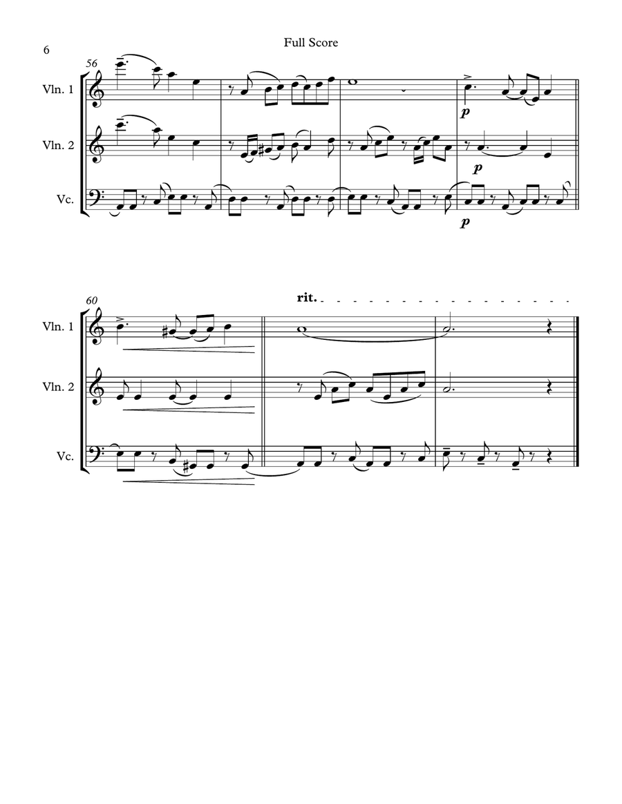 Siboney String Trio scores gallery preview page 6