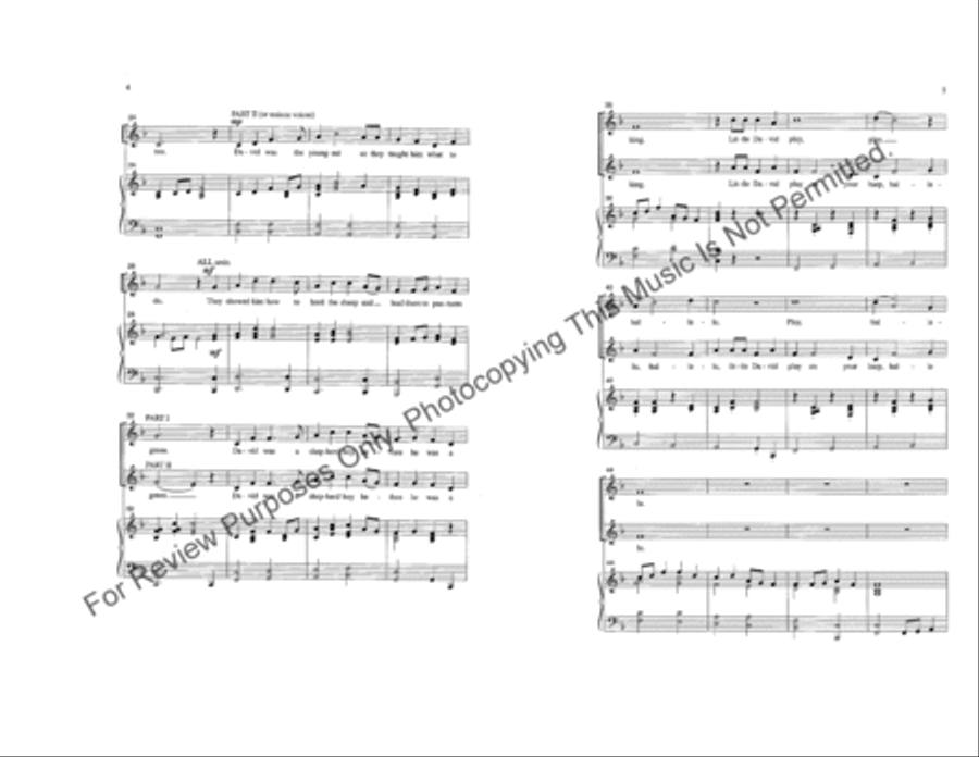David 2-Part scores gallery preview page 3