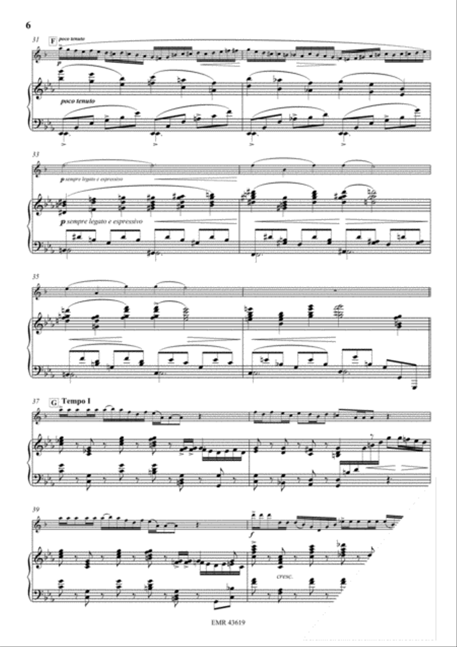 Scherzo Tenor Saxophone scores gallery preview page 7
