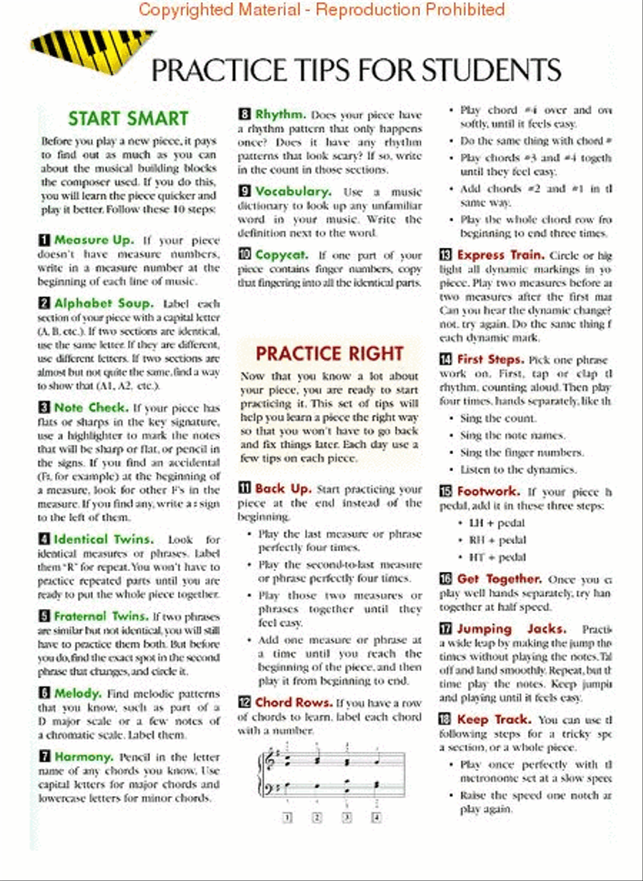 The Parent's Guide to Effective Practicing Piano Method scores gallery preview page 2