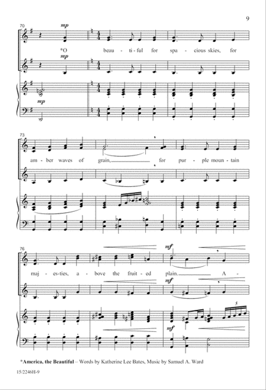Salute to America SSA scores gallery preview page 9
