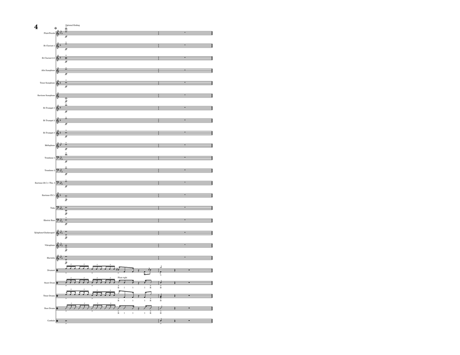 Spirit Marching Band scores gallery preview page 4