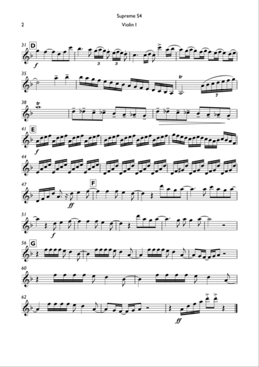Supreme String Quartet scores gallery preview page 5