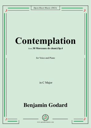 B. Godard-Contemplation,Op.4 No.28,in C Major
