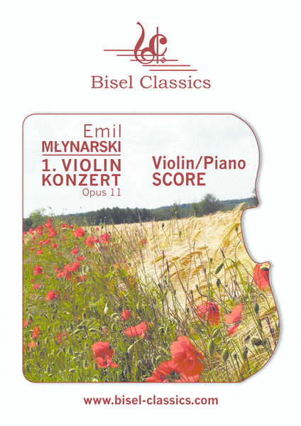 1. Violinkonzert, Opus 11 - Piano / Violin Score