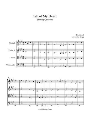 Isle of My Heart (String Quartet)
