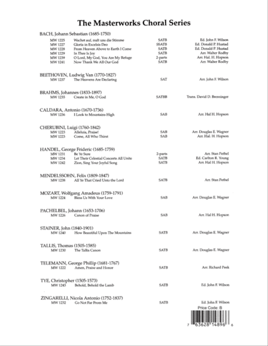 O Lord, Most Holy (Panis Angelicus) 2-Part scores gallery preview page 8