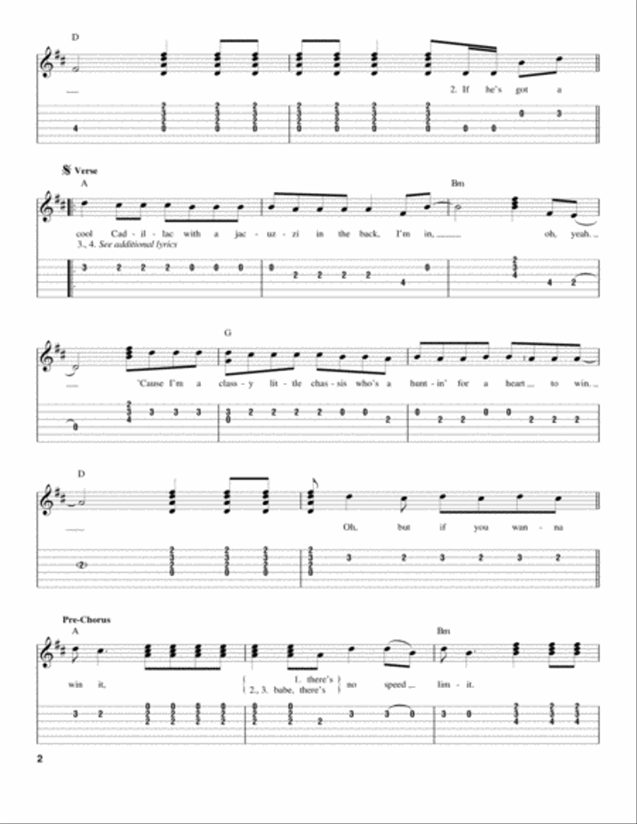 You Win My Love Acoustic Guitar scores gallery preview page 2