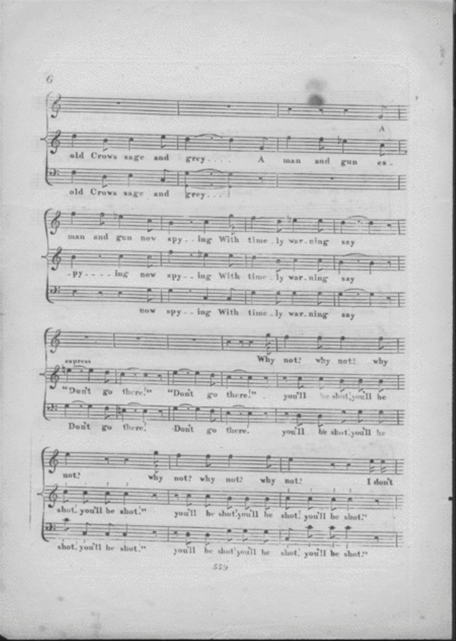 Crows in a Cornfield. A Fable Voice scores gallery preview page 5