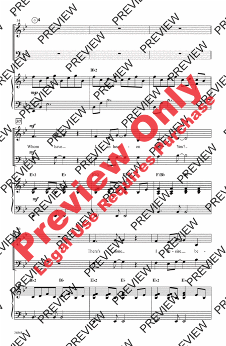 Made Me Glad 4-Part scores gallery preview page 6