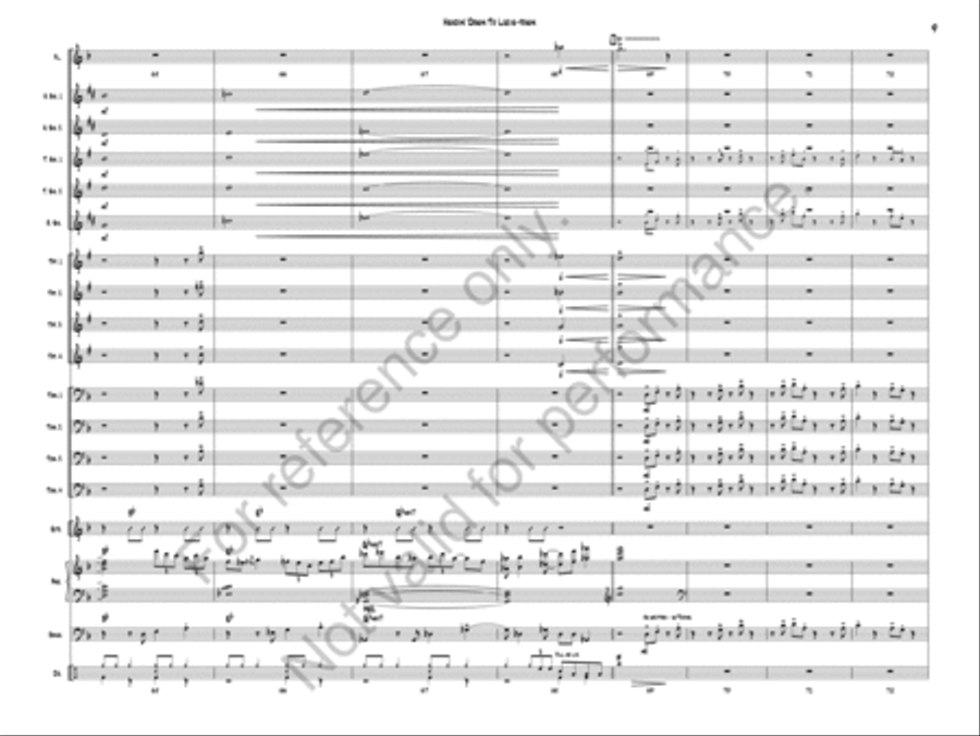 Headin Down To Lucie-Town Jazz Ensemble scores gallery preview page 11