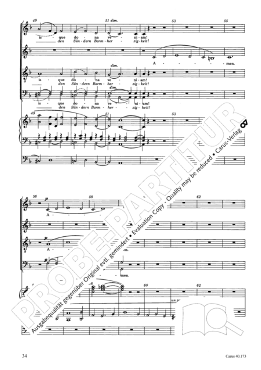Via crucis 4-Part scores gallery preview page 35