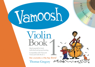 Book cover for Vamoosh Violin Book 1