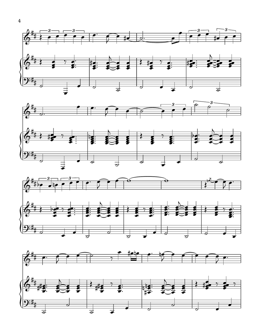 Spain Flute Solo scores gallery preview page 5