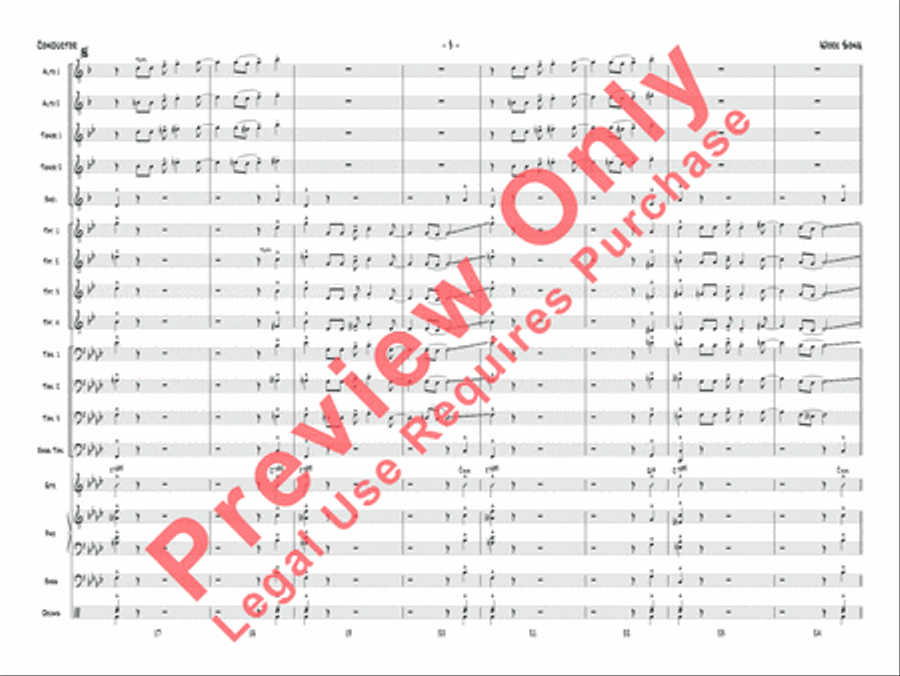 Work Song Jazz Ensemble scores gallery preview page 24