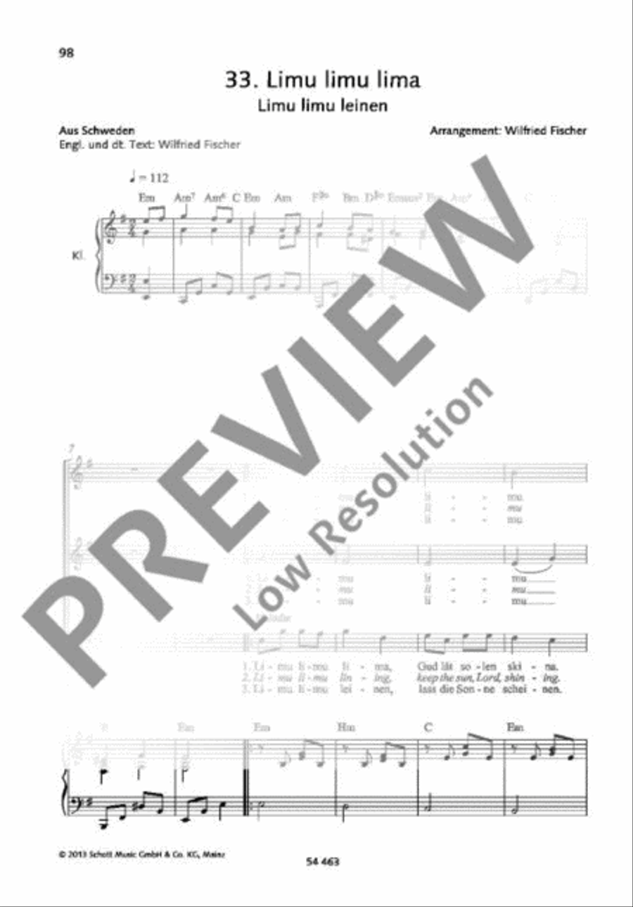 Limu limu lima Limu limu lima A Cappella scores gallery preview page 2