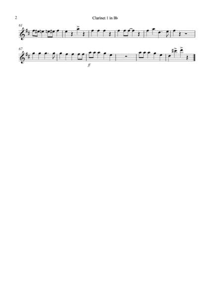 Jingle Bells (jazzy style!) for Clarinet Trio image number null