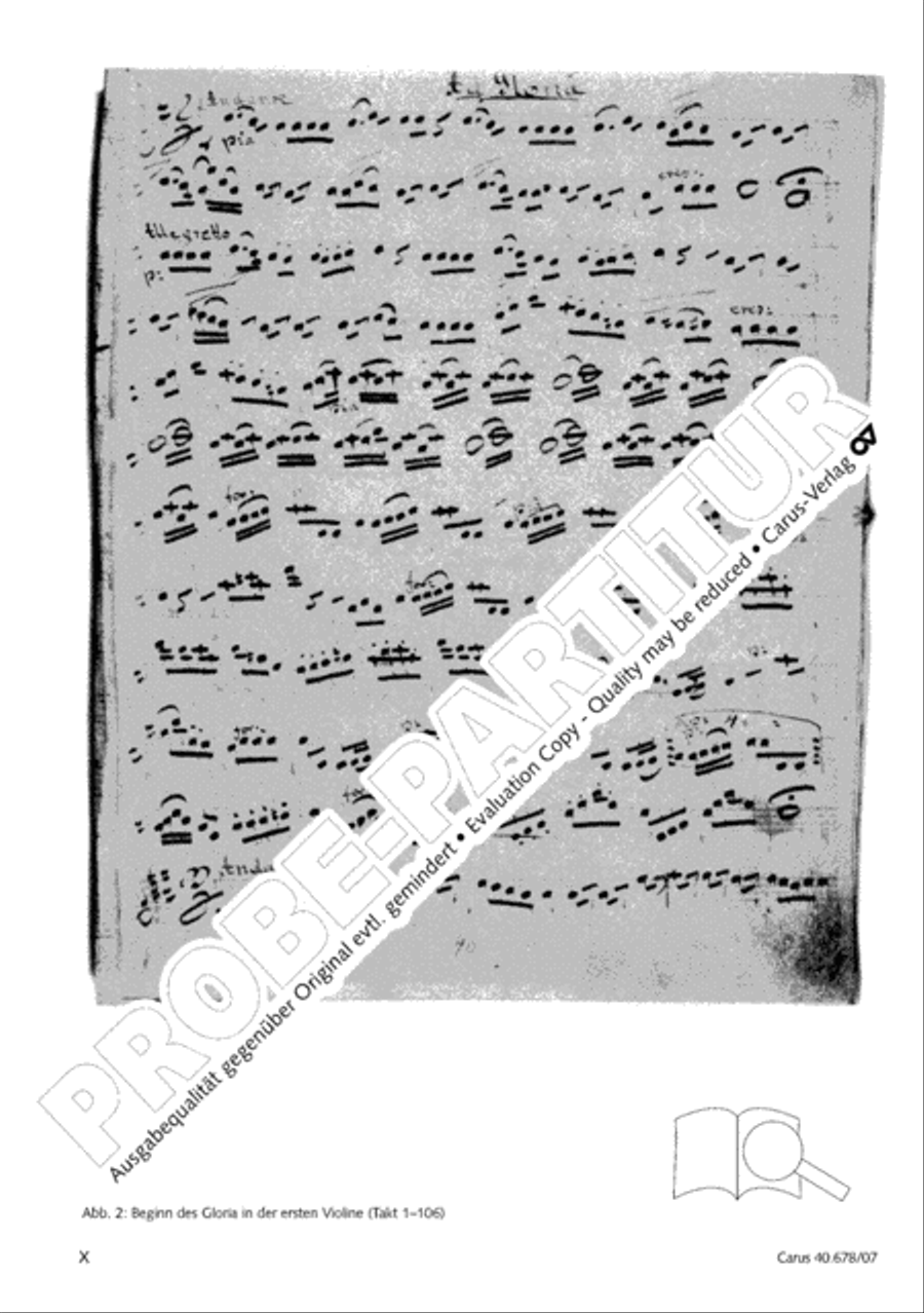 Missa pastoralis bohemica 4-Part scores gallery preview page 11