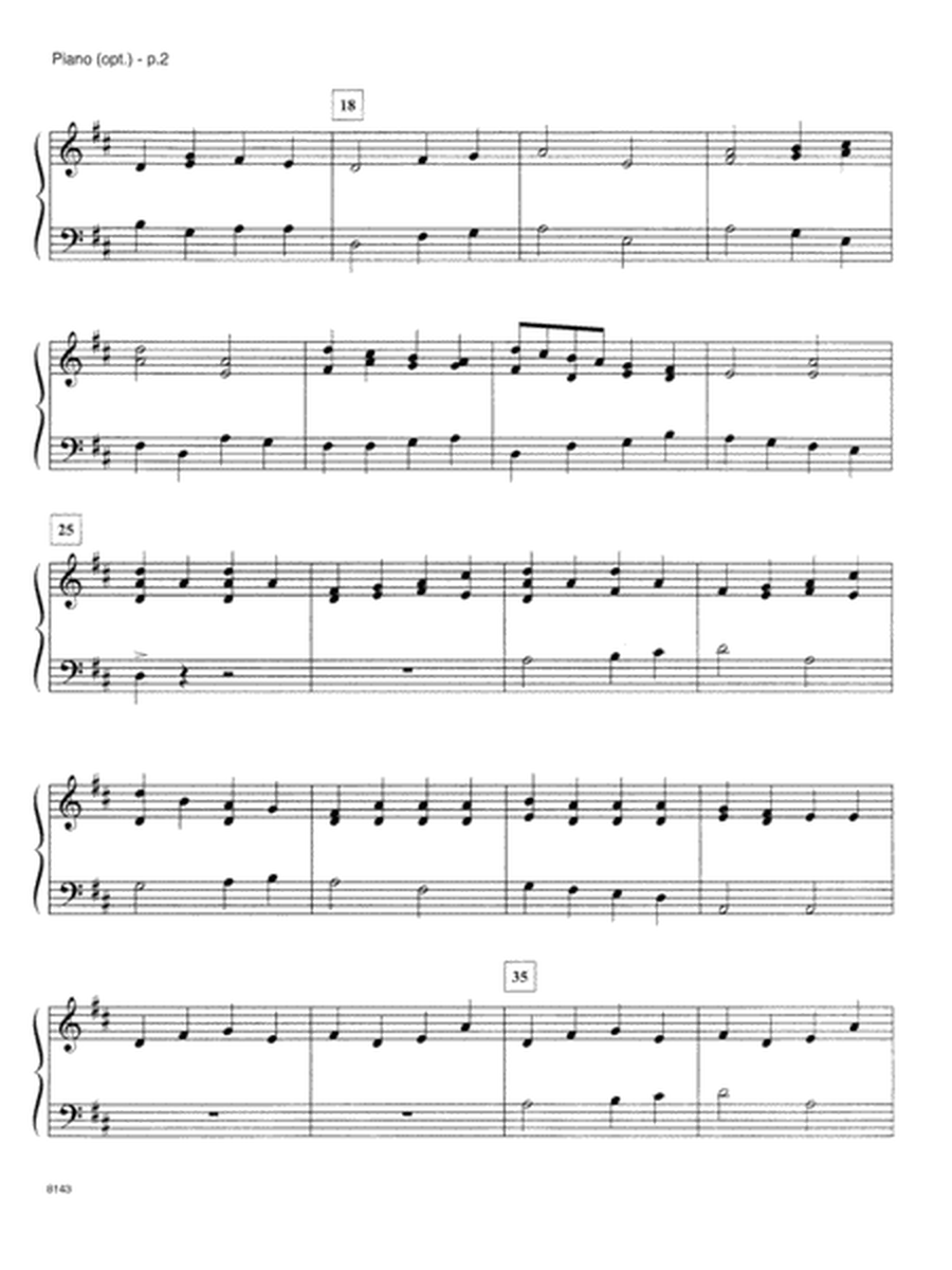 An American Hymn (Chester) - Piano