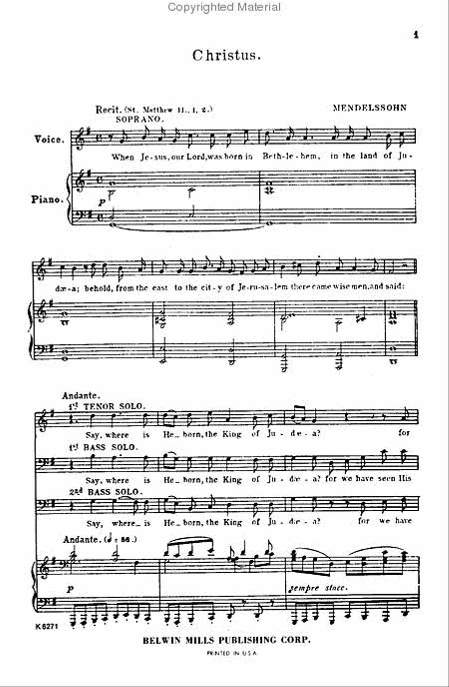 Christus 4-Part scores gallery preview page 2