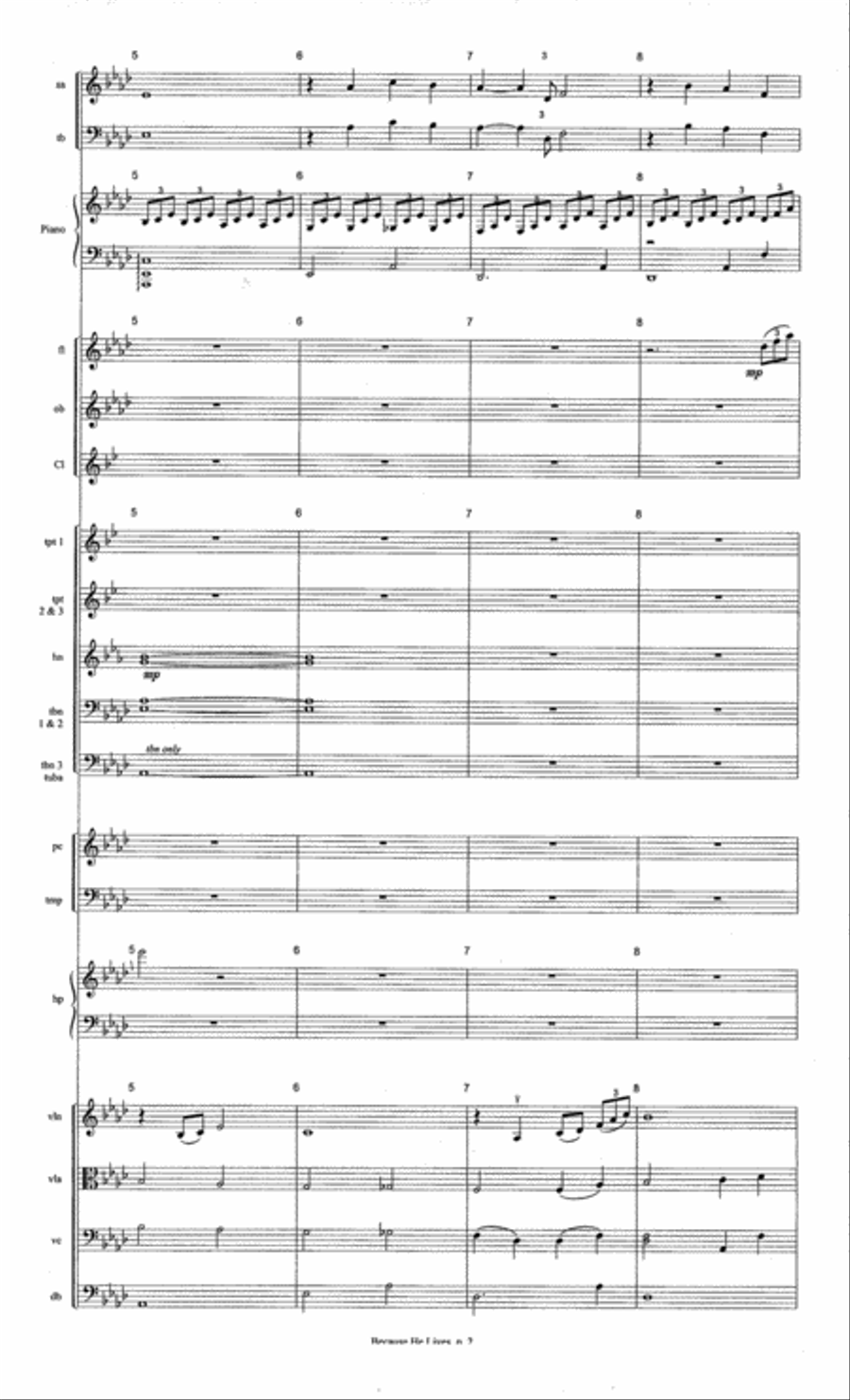 Because He Lives Because He Lives Choir scores gallery preview page 3