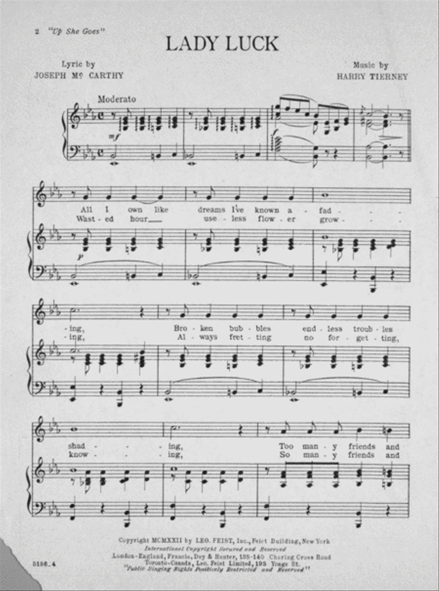 Lady Luck Voice scores gallery preview page 2