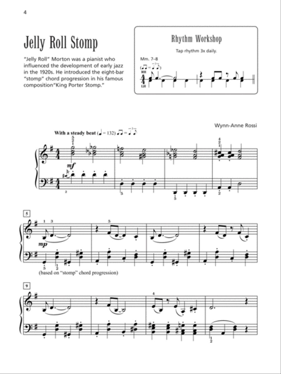 Jazzin' Americana Books 1-4 (Value Pack) Easy Piano scores gallery preview page 9