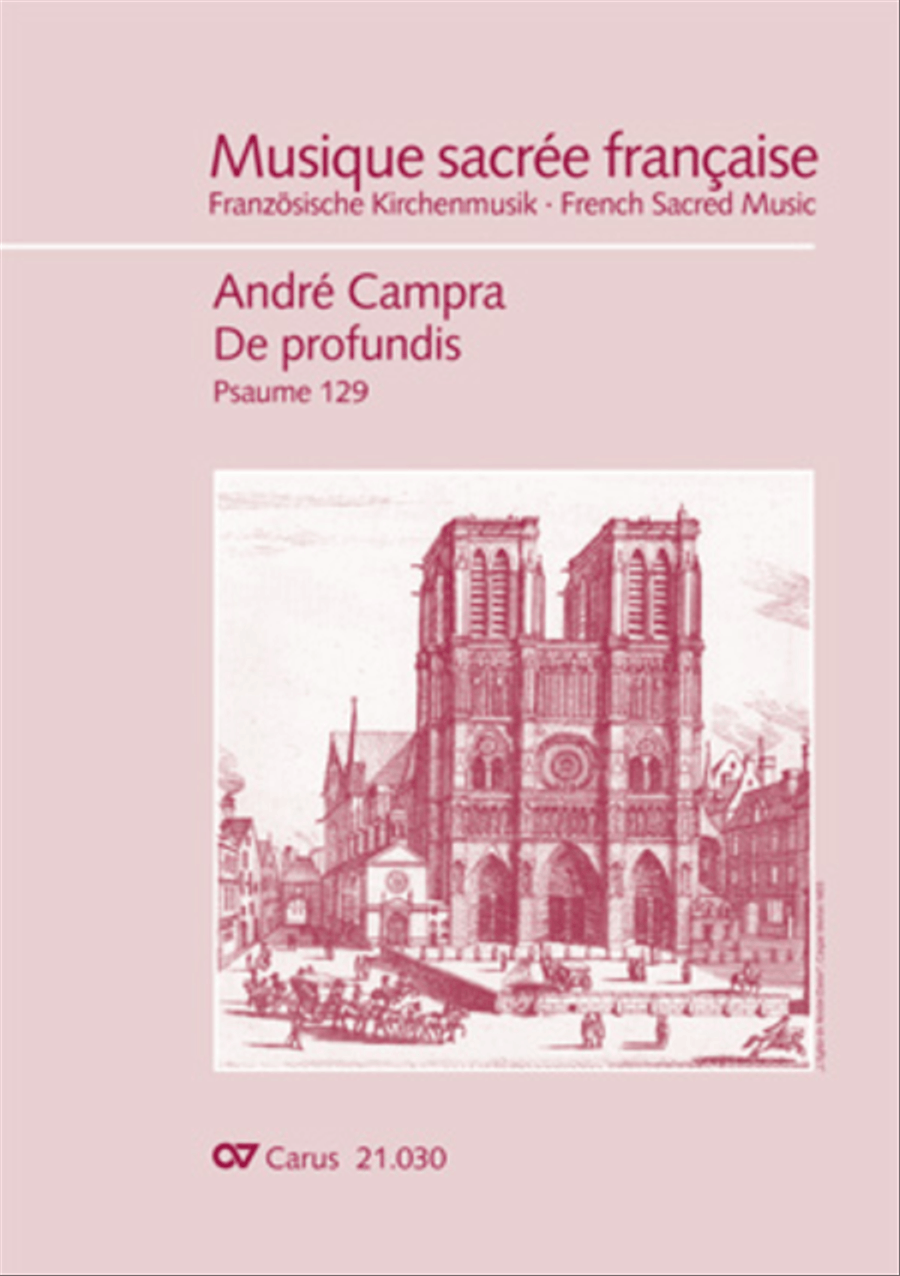 De profundis Men's Choir scores gallery preview page 1
