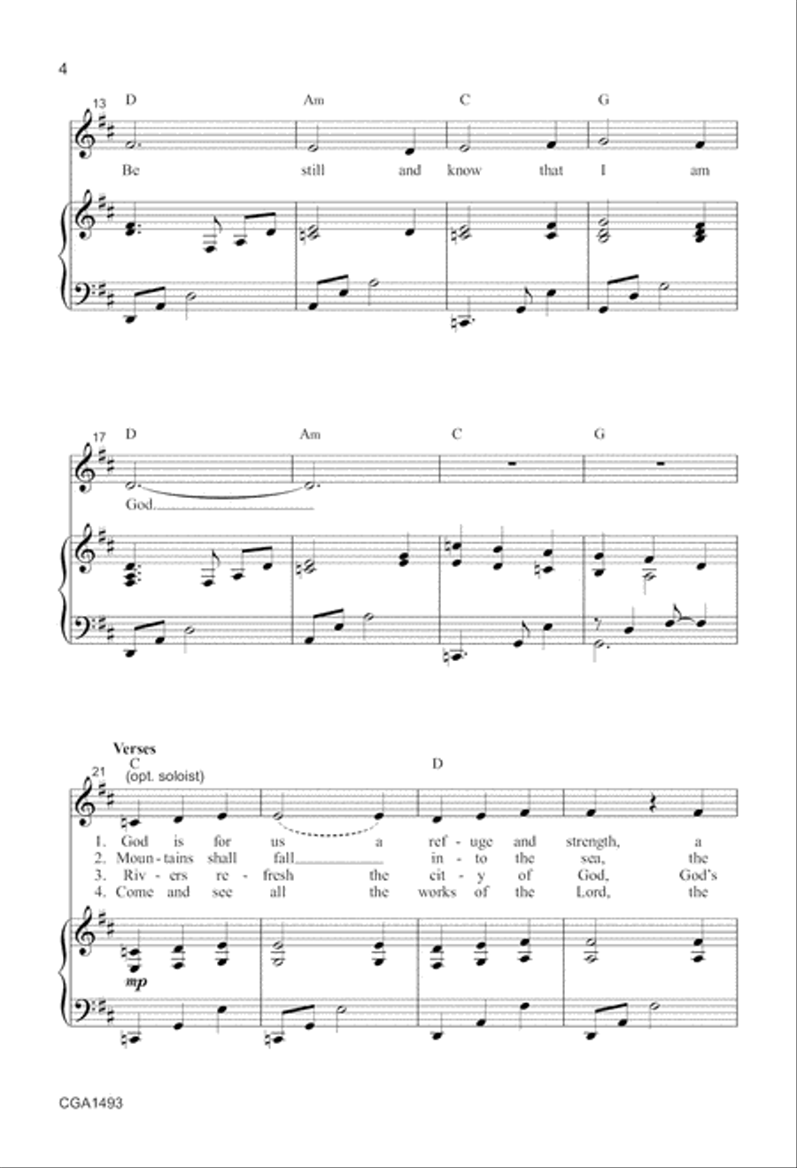 Two Psalm Settings Two Psalm Settings Unison Choir scores gallery preview page 3