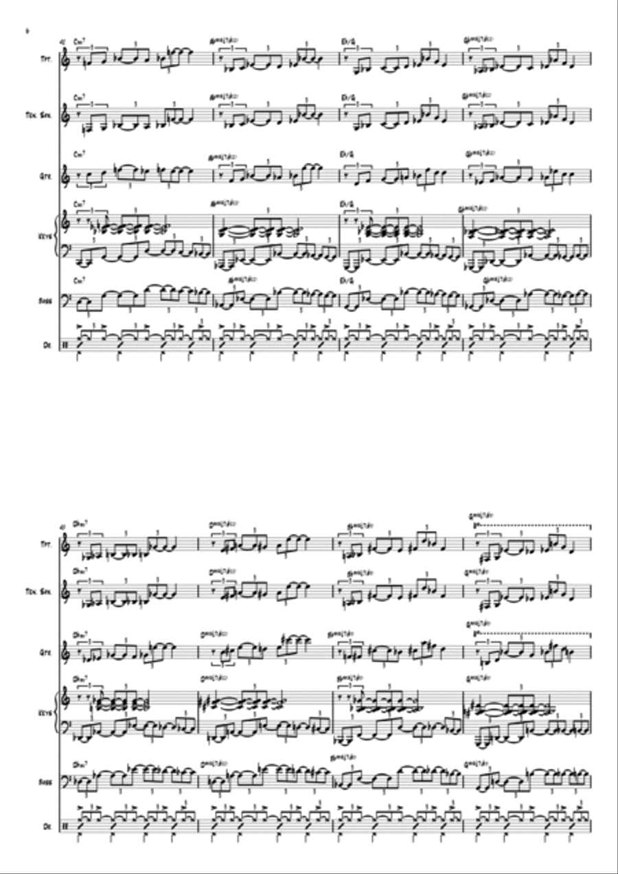 State of Mind State of Mind Jazz Ensemble scores gallery preview page 6