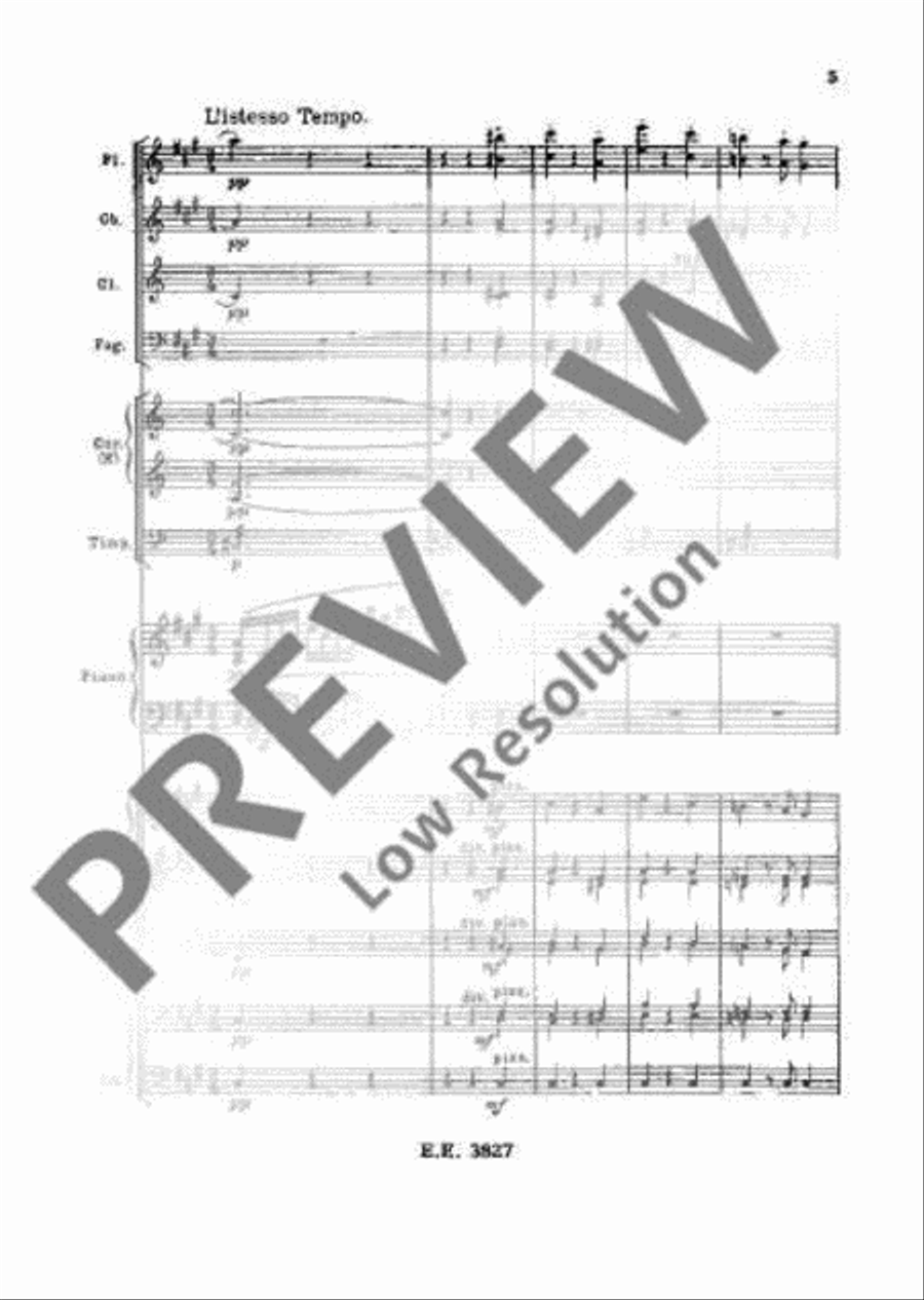 Symphonic Variations Orchestra scores gallery preview page 10