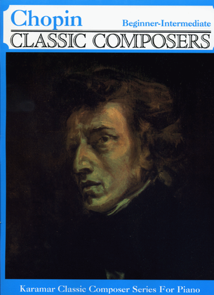 Book cover for Chopin * Beginner to Intermediate Piano Solos