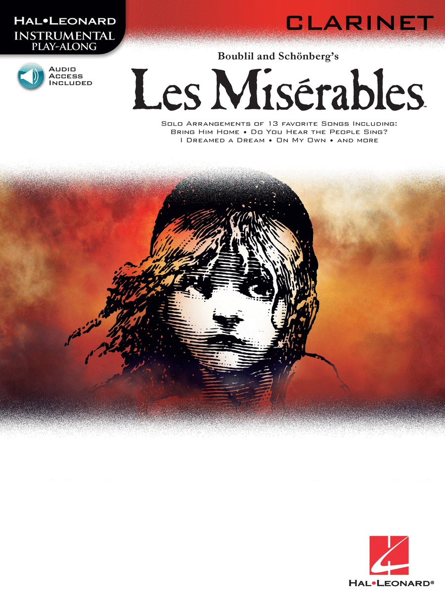Les Misérables Clarinet Solo scores gallery preview page 1