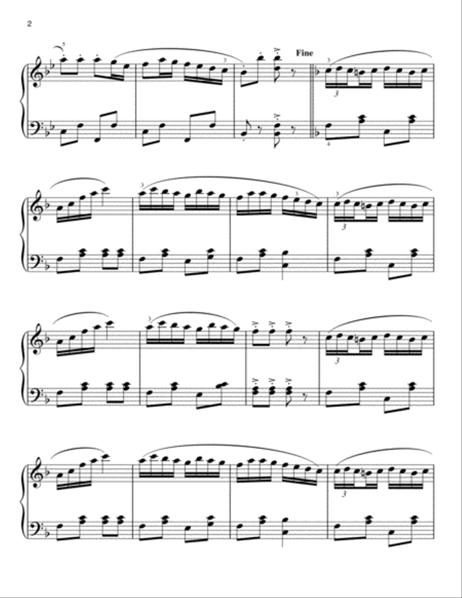 Clarinet Polka [Classical version] (arr. Phillip Keveren) Clarinet scores gallery preview page 2