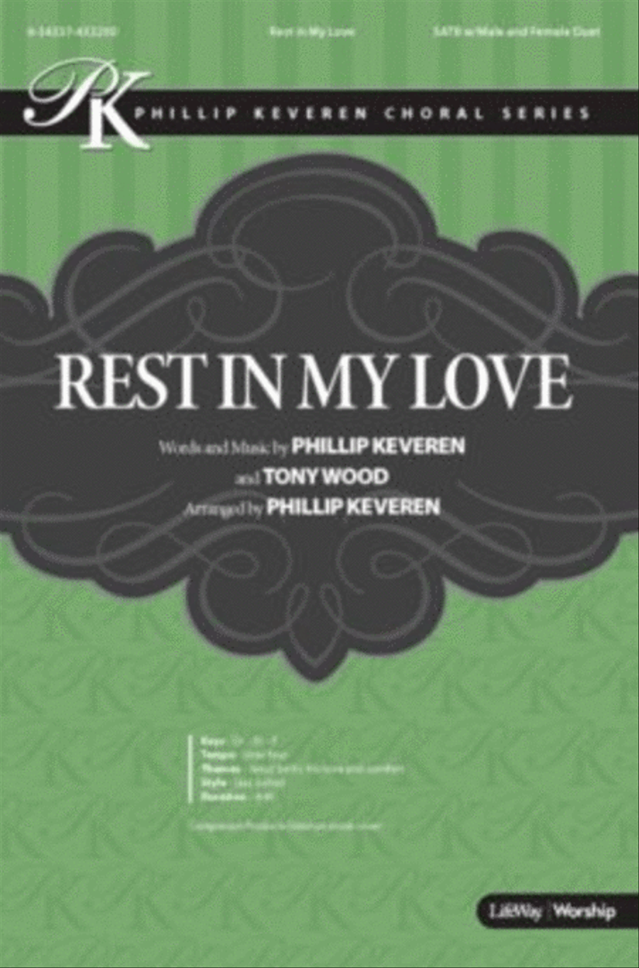 Rest in My Love - Rhythm Charts CD-ROM 4-Part scores gallery preview page 1