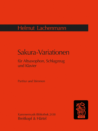 Book cover for Sakura-Variationen