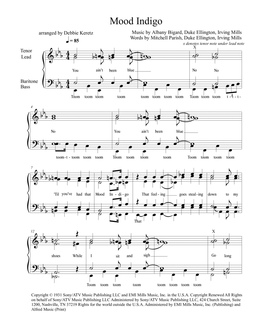 Mood Indigo SSAA scores gallery preview page 1
