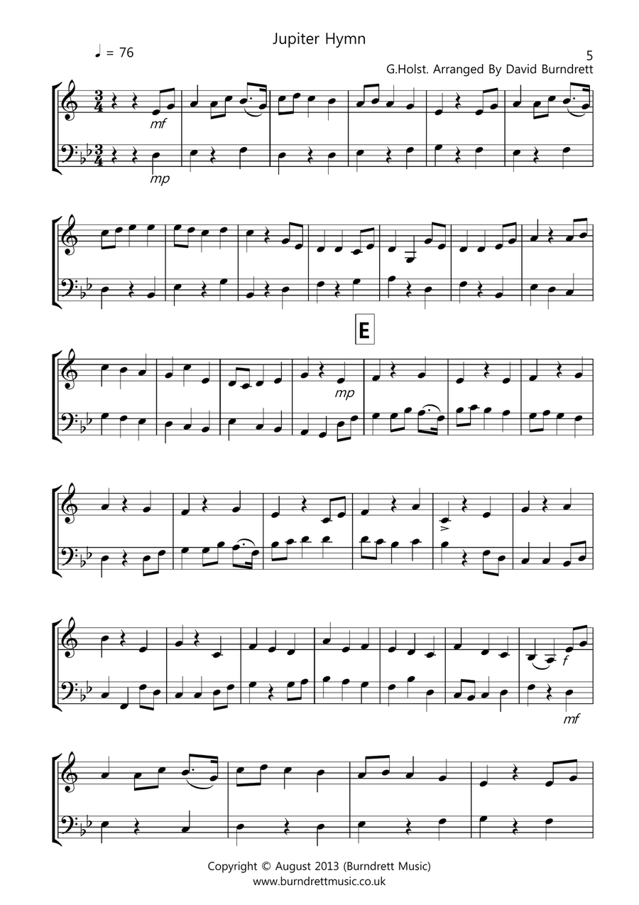 8 Duets for Clarinet And Bassoon Woodwind Duet scores gallery preview page 5