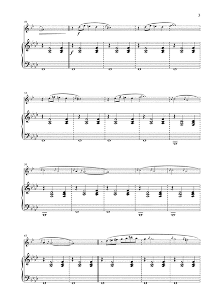 Gnossienne No. 1 arranged for Tenor Saxophone & Piano image number null
