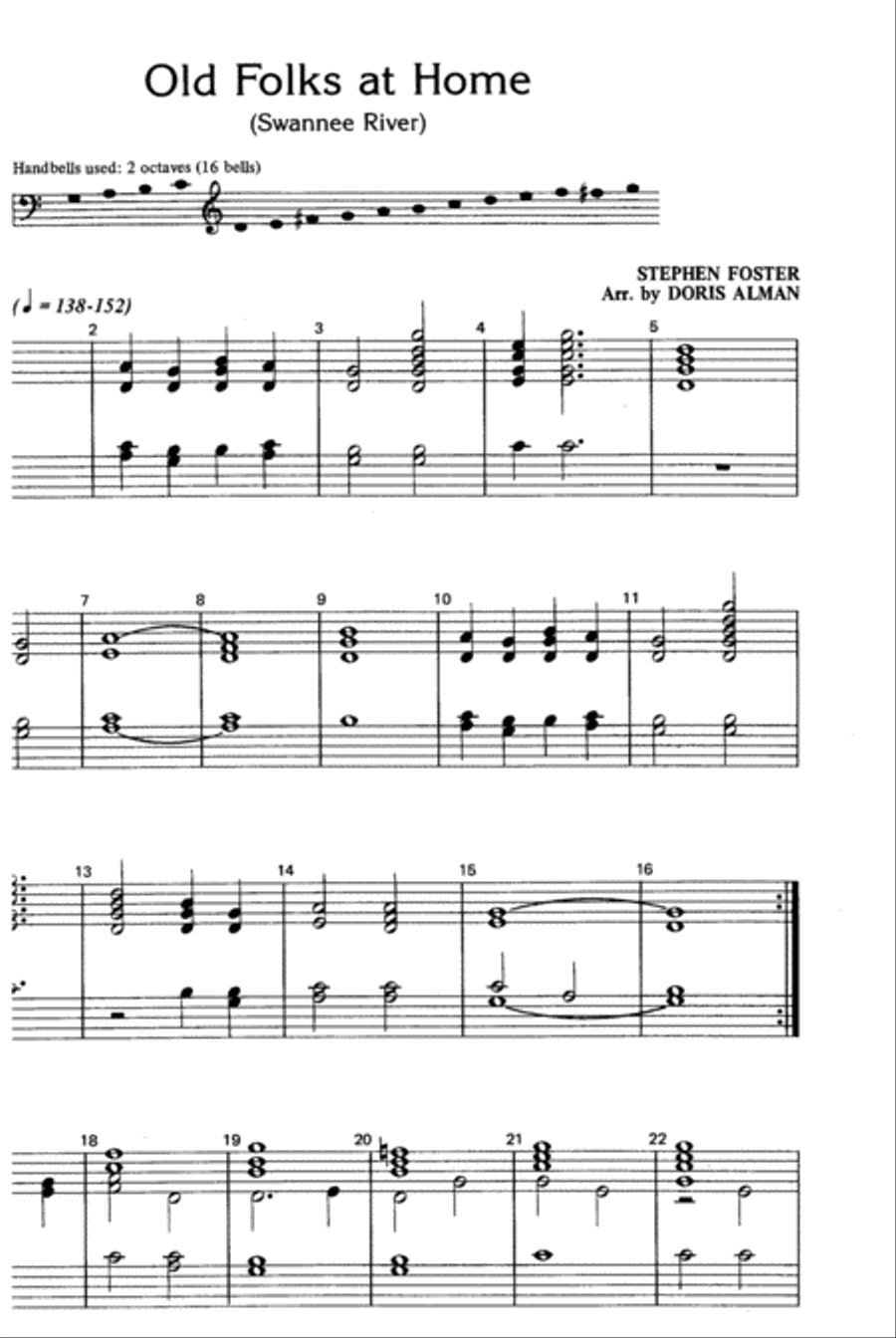 Folk Songs for Bells Folk Songs for Bells 2-Octaves scores gallery preview page 23