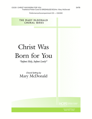 Book cover for Christ Was Born for You